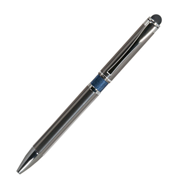 Подарочный набор Portobello/Sky синий-серый (Ежедневник недат А5, Ручка),черный ложемент - купить оптом