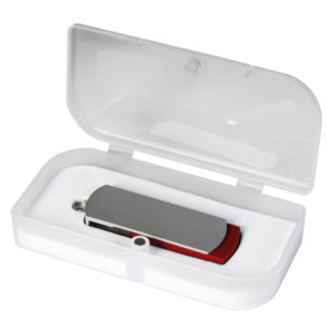 USB Флешка, Elegante, 16 Gb, красный, в подарочной упаковке - купить оптом
