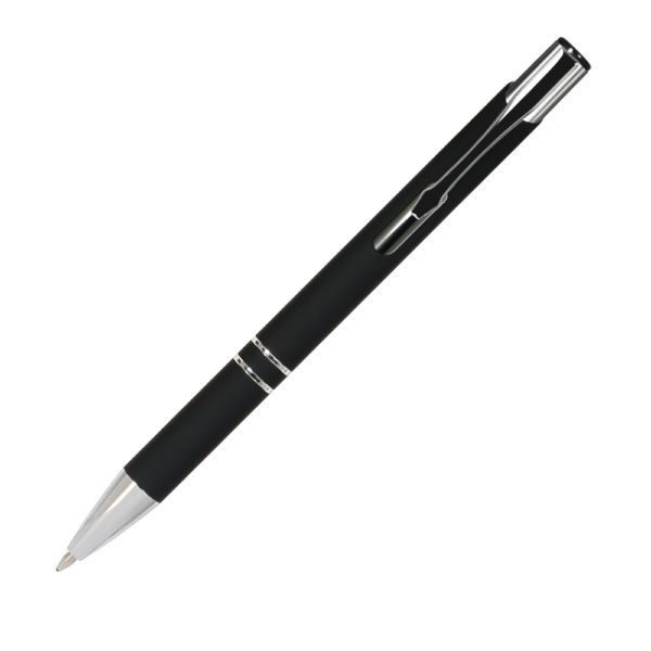 Шариковая ручка Alpha,  черная, в упаковке - купить оптом