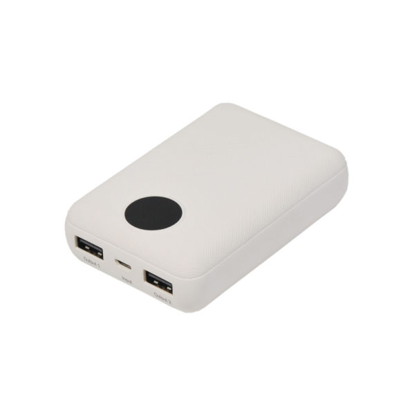 Подарочный набор Portobello/ Latte красно-белый (Ежедневник недат А5, Ручка, Power Bank) - купить оптом