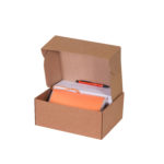 Подарочный набор Portobello оранжевый в малой универсальной подарочной коробке (Ежедневник недат А5 (Summer time), Спортбутылка, Ручка), фото 2