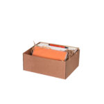 Подарочный набор Portobello оранжевый в малой универсальной подарочной коробке (Ежедневник недат А5 (Summer time), Спортбутылка, Ручка), фото 4