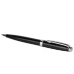 Шариковая ручка Lyon, черная/серебро, фото 1