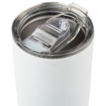 Термокружка вакуумная, Parma, 590 ml, глянцевое покрытие, белая, фото 2