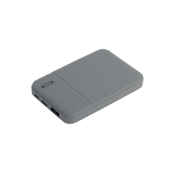 Внешний аккумулятор с подсветкой, Skyline, 5000 mAh, серый - купить оптом