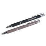 Шариковая ручка Alpha, серебряная, фото 2