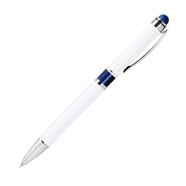 Шариковая ручка Arctic, белая/синяя - купить оптом