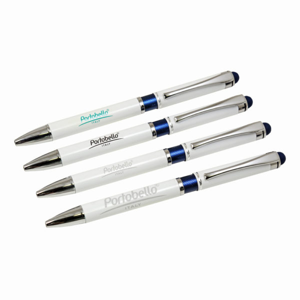Шариковая ручка Arctic, белая/синяя - купить оптом