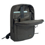 Рюкзак Eclipse с USB разъемом, серый, фото 5