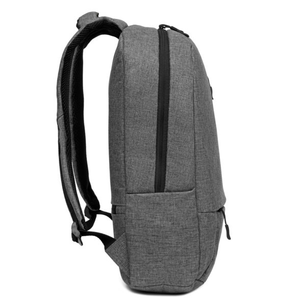 Рюкзак Migliores с USB разъемом, серый/бирюза - купить оптом