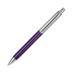 Подарочный набор Portobello/Rain фиолетовый (Ежедневник недат А5, Ручка), фото 3