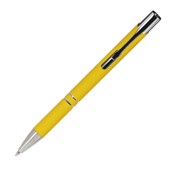 Шариковая ручка Alpha, желтая - купить оптом