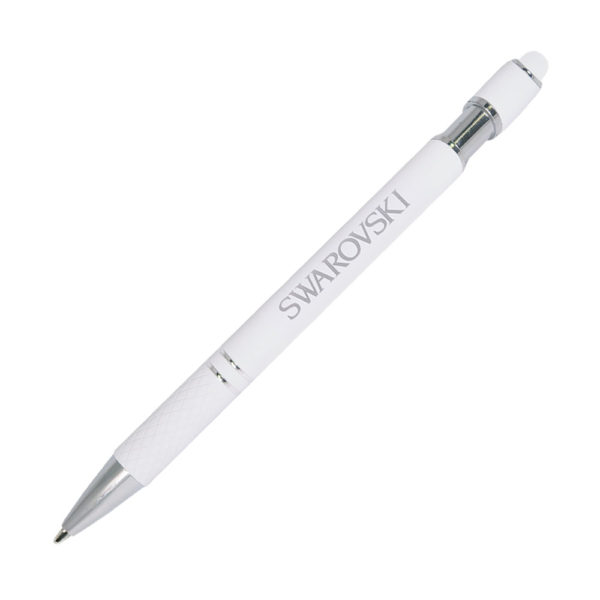 Шариковая ручка Comet, белая (белый стилус) - купить оптом