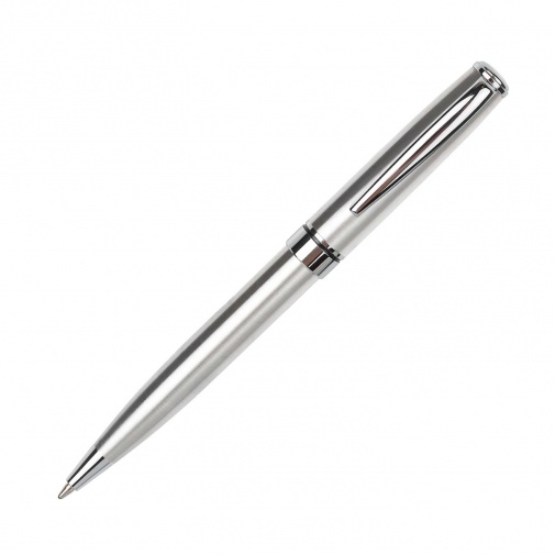 Набор ручка Tesoro c футляром, серебряный, черный - купить оптом
