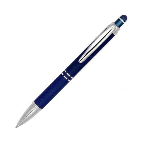 Подарочный набор Carbon/Alt/Carbon синий (ежедневник, ручка, пауер-банк) - купить оптом