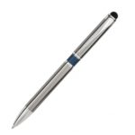 Подарочный набор Marseille soft touch/iP, синий (ежедневник недат А5, ручка), фото 2