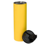 Термокружка вакуумная, Rondo, Lemoni, 450 ml, желтая, фото 3