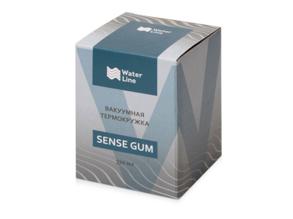Вакуумная термокружка «Sense Gum», soft-touch - купить оптом
