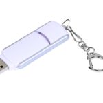 USB 2.0- флешка промо на 16 Гб с прямоугольной формы с выдвижным механизмом, фото 1