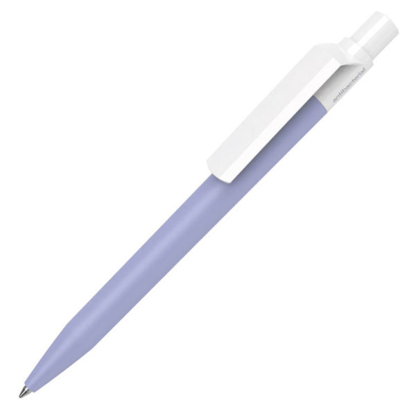 Ручка шариковая DOT ANTIBACTERIAL, антибактериальное покрытие, сиреневый, пластик - купить оптом