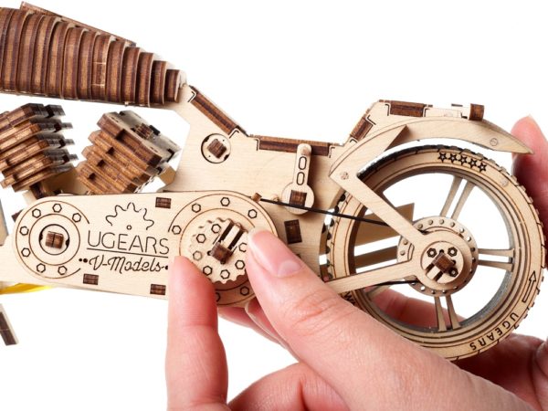 3D-ПАЗЛ UGEARS «Байк VM-02» - купить оптом