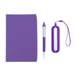 Набор SEASHELL-1:Универсальный аккумулятор(2000 mAh) и ручка в подарочной коробке,фиолетовый, шт, фото 1
