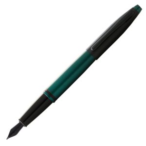 Ручка перьевая «Calais Matte Green and Black Lacquer», перо M - купить оптом