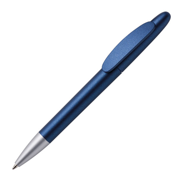 Ручка шариковая ICON SAT, синий, пластик - купить оптом