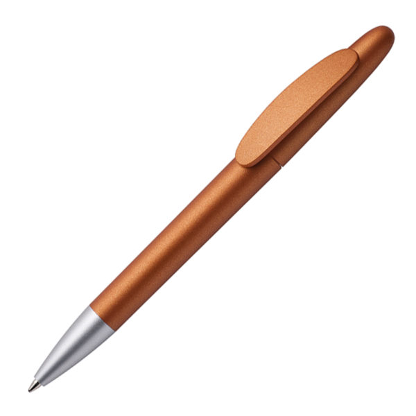 Ручка шариковая ICON SAT, оранжевый, пластик - купить оптом