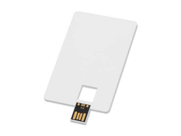USB 2.0-флешка на 16 Гб «Card» в виде пластиковой карты - купить оптом