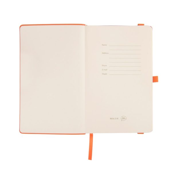 Набор подарочный LEVEL UP: бизнес-блокнот, ручка, чехол для планшета, цвет оранжевый - купить оптом
