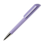 Ручка шариковая FLOW, покрытие soft touch, синий, пластик - купить оптом