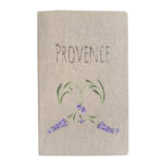 Бизнес-блокнот А5  "Provence", светло-серый , мягкая обложка, в клетку, фото 1