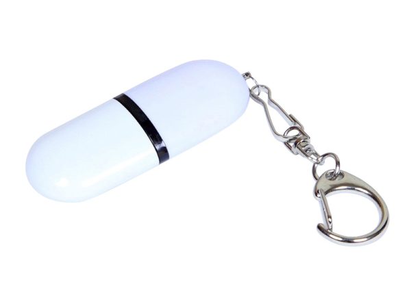 USB 2.0- флешка промо на 16 Гб каплевидной формы - купить оптом