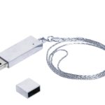 USB 2.0- флешка на 16 Гб в виде металлического слитка, фото 1
