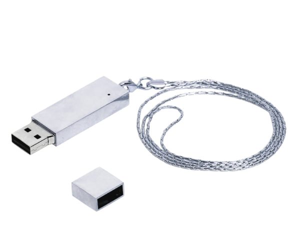 USB 2.0- флешка на 16 Гб в виде металлического слитка - купить оптом