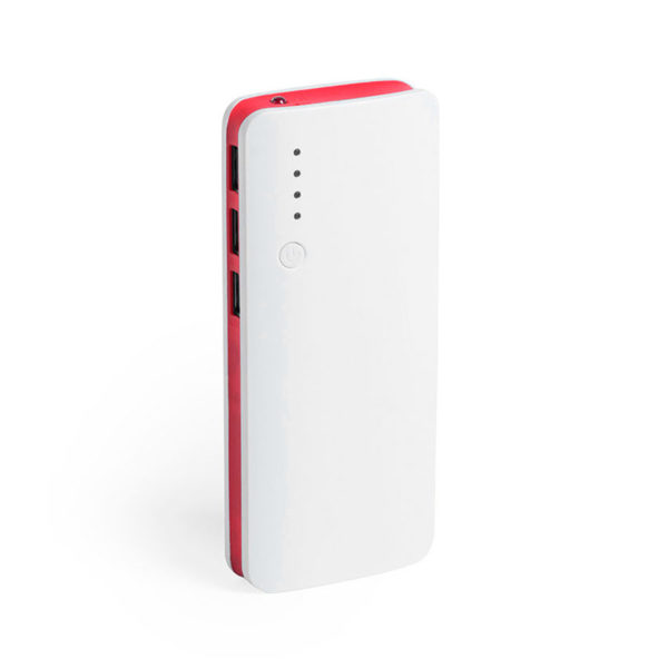 Аккумулятор KAPRIN 10000 mAh DUO-POWER, 10000 mAh, красный - купить оптом