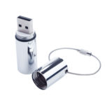 USB 2.0- флешка на 16 Гб кристалл в металле - купить оптом