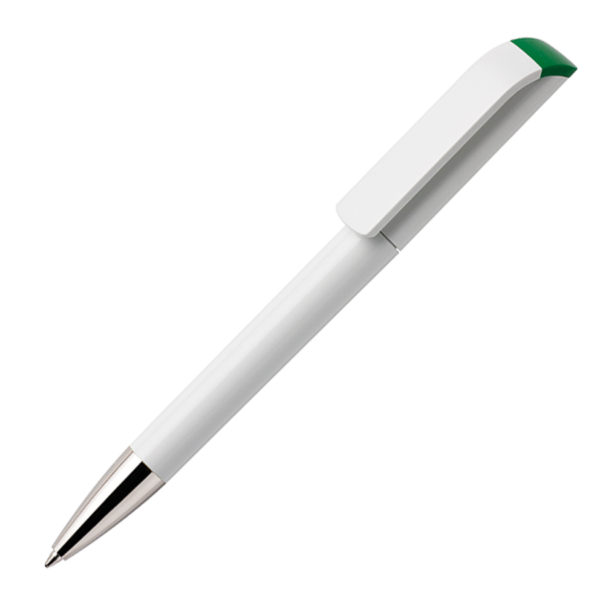 Ручка шариковая TAG, зеленый, пластик - купить оптом