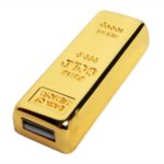 USB 2.0- флешка на 4 Гб в виде слитка золота, фото 2