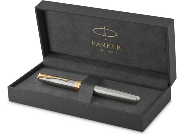 Ручка перьевая Parker «Sonnet Core Stainless Steel GT» - купить оптом