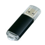 USB 3.0- флешка промо на 32 Гб прямоугольной классической формы - купить оптом