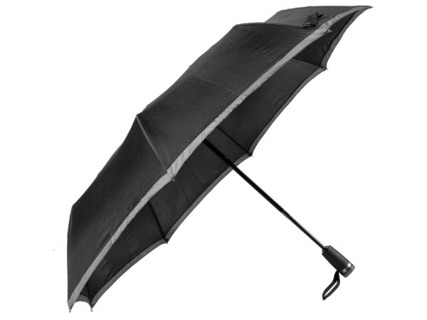 Складной зонт Gear Black - купить оптом