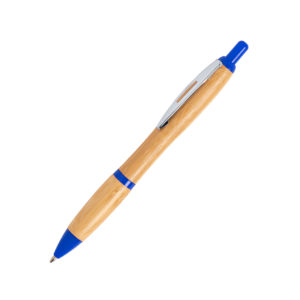 DAFEN, ручка шариковая, синий, бамбук, пластик, металл - купить оптом