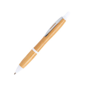 DAFEN, ручка шариковая, белый, бамбук, пластик, металл - купить оптом