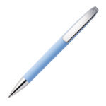 Ручка шариковая VIEW, покрытие soft touch, сиреневый, пластик, металл - купить оптом