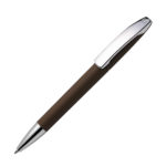 Ручка шариковая VIEW, покрытие soft touch, лазурный, пластик, металл - купить оптом