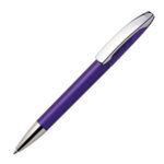 Ручка шариковая VIEW, светло-серый, пластик, металл - купить оптом