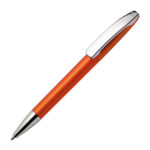 Ручка шариковая VIEW, оранжевый, пластик, металл