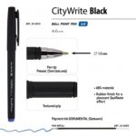 Ручка пластиковая шариковая «CityWrite Black», фото 3